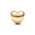 Pandora PANDORA SHINE 763439C00 Engravable medium heart 14k gold-plated charm