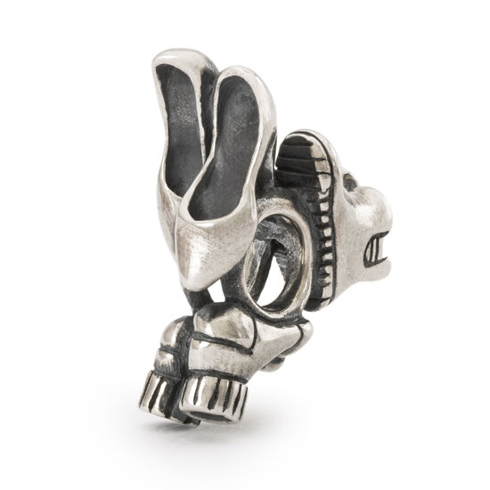 Trollbeads TROLLBEADS TAGBE-40136 Zilveren bedel: Vitale stappen (Retired)