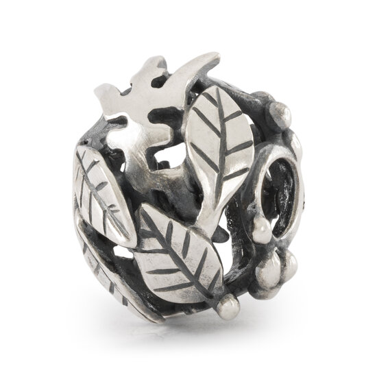 Trollbeads TROLLBEADS TAGBE-60012 Zilveren bedel: Bladeren van een lang leven