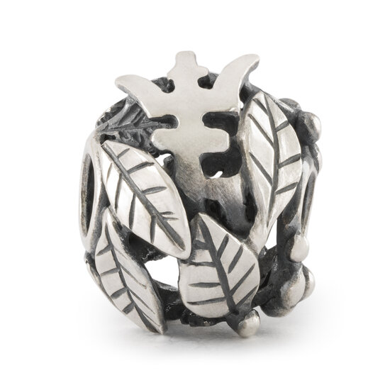 Trollbeads TROLLBEADS TAGBE-60012 Zilveren bedel: Bladeren van een lang leven