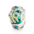 Trollbeads TROLLBEADS TGLBE-20425 Glasbedel: Paddenstielen van evenwicht