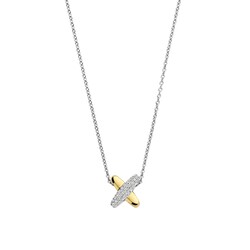 TI SENTO MILANO 34003ZY/42 Zilver gerhodineerd collier