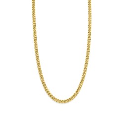 TI SENTO MILANO 34069SY/45 Zilver verguld gourmetcollier 3.8 mm