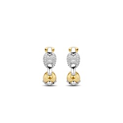 TI SENTO MILANO 7877ZY Zilver gerhodineerde klapcreolen