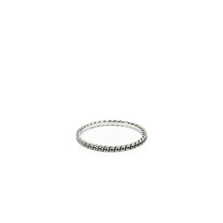 BUDDHA TO BUDDHA 345 Stacking Ring Nathalie Silver