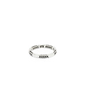 Buddha to Buddha BUDDHA TO BUDDHA 347 Stacking Ring Barbara Mix Silver