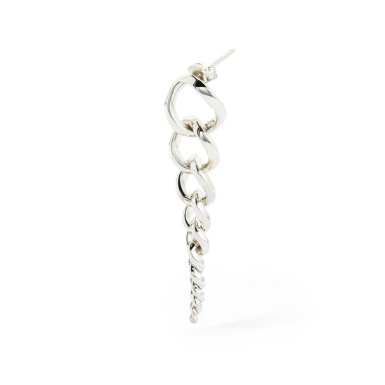 Buddha to Buddha BUDDHA TO BUDDHA  405 one Earrings Chain Gradien Silver Set