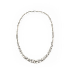 BUDDHA TO BUDDHA 403 Necklace Chain Gradient Silver, 46 cm