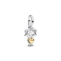 Pandora PANDORA 763601C00 Girl sterling silver and 14k gold-plated dangle