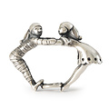 Trollbeads TROLLBEADS TAGPE-00096 Zilveren hanger: Vrolijke elfen