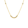 Blush BLUSH 3182YGO 14krt geelgouden collier met kleine bolletjes, 41 cm