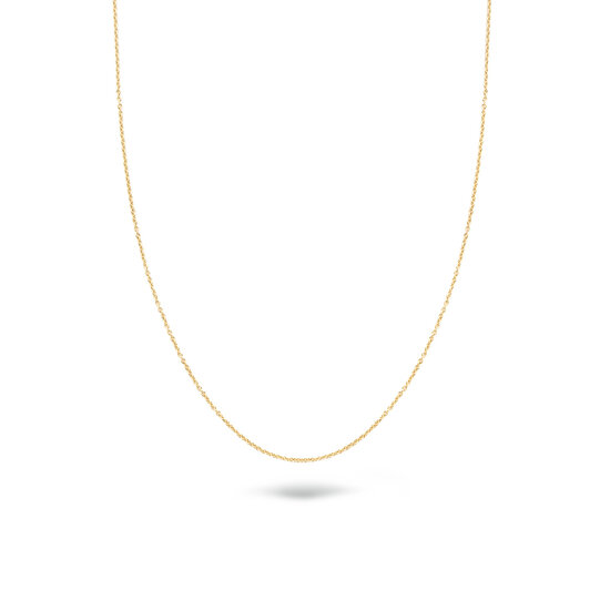 Blush BLUSH 14k geelgouden ankercollier 0,7mm breed 45cm lang , 3046YGO/60