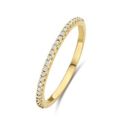 JARREL 14krt geelgouden aanschuifring Paris Versailles 4Y.8809.Diw