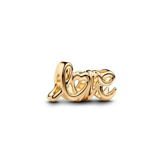 Pandora PANDORA SHINE 763055C00 Love 14k gold-plated charm