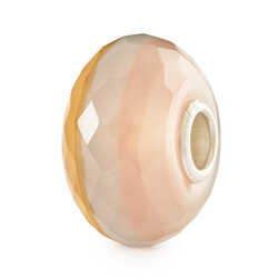 TROLLBEADS TGLBE-30156 Glasbedel: Roze watersteen
