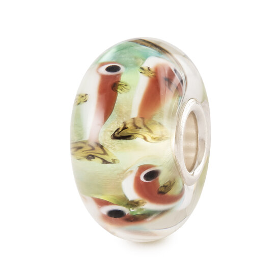 Trollbeads TROLLBEADS TGLBE-20451 Glasbedel: Vijverleven