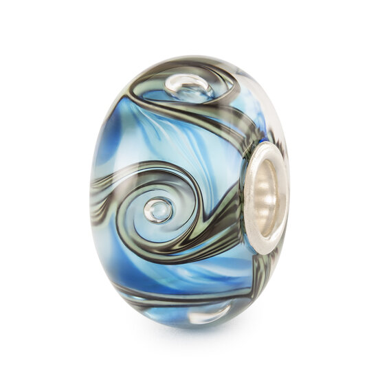Trollbeads TROLLBEADS TGLBE-20450 Glasbedel: Golfjes van mogelijkheden