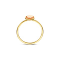 Blush BLUSH 1250YCA 14krt geelgouden ring met ovale kleine camee