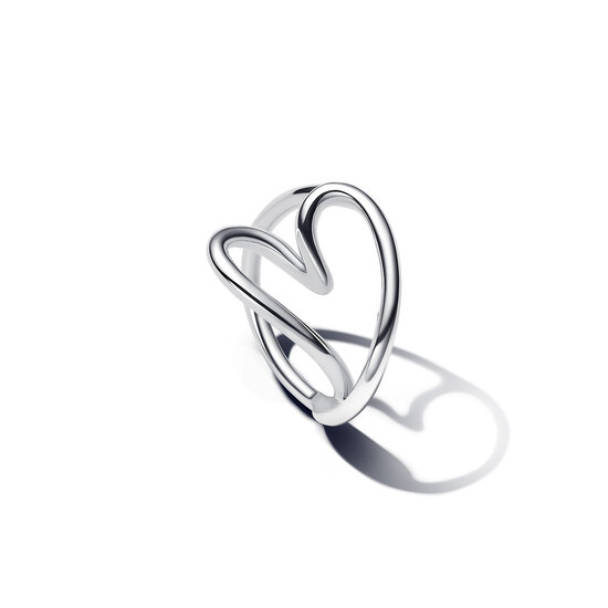 Pandora PANDORA 193288C00 Heart sterling silver ring