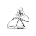 Pandora PANDORA 793747C01 Butterfly sterling silver charm with zirconia, black, teal and purple enamel