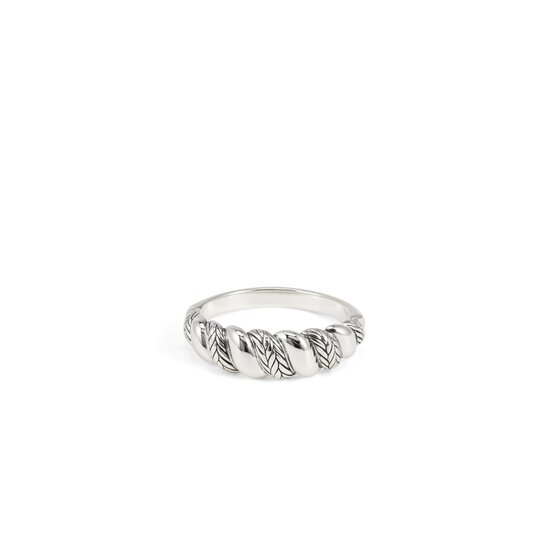 Buddha to Buddha BUDDHA TO BUDDHA 623 Ellen Ring Spiral Gradient Silver