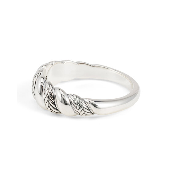 Buddha to Buddha BUDDHA TO BUDDHA 623 Ellen Ring Spiral Gradient Silver