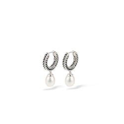 BUDDHA TO BUDDHA 409 one Barbara Hoops Pearl Silver