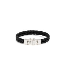 BUDDHA TO BUDDHA 138BL Barbara Leather Bracelet Black