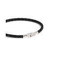 Buddha to Buddha BUDDHA TO BUDDHA J016BL George Mini Leather Bracelet Black