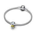 Pandora PANDORA DISNEY 793749C01 Dopey sterling silver charm with purple, black, white, blue and green enamel