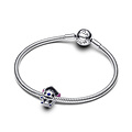 Pandora PANDORA DISNEY 793789C01 Stitch graduation 2025 sterling silver charm with black, purple and blue enamel
