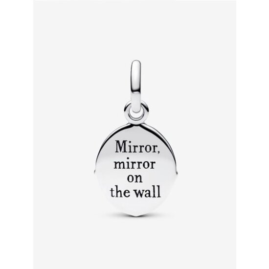 Pandora PANDORA DISNEY 793840C01 Snow White mirror sterling silver dangle with zirconia and color changing enamel