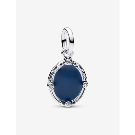 Pandora PANDORA DISNEY 793840C01 Snow White mirror sterling silver dangle with zirconia and color changing enamel