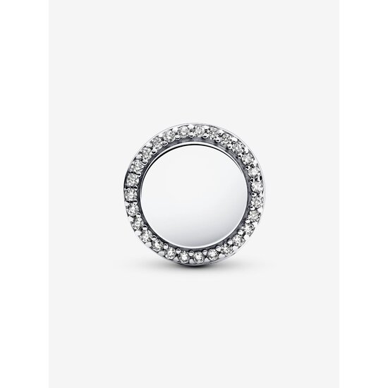 Pandora PANDORA 792016CZ_E089 Team bride sterling silver charm with zirconia and enamel