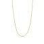 Ti Sento Milano TI SENTO MILANO 34083SY/55 Zilver verguld collier, rond venetiaans met zilveren slot, 55 cm