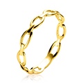 ZINZI GOLD ZINZI GOLD ZGR368 14 krt geelgouden  ring fantasieschakels 3.1 mm
