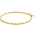 ZINZI GOLD ZGA452 ZINZI GOLD 14krt geelgouden armband staafjes, 18cm