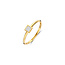 Blush BLUSH 1274YZI 14krt geelgoude ring met vierkante zirconia