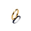 Pandora PANDOR SHINE 163888C00 Twisted 14k gold-plated ring