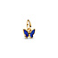Pandora PANDORA ME SHINE 763825C01 Butterfly 14k gold-plated mini dangle with imitation lapis lazulli