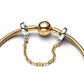 Pandora PANDORA 763904C00 Sterling sliver and 14k gold-plated safety chain