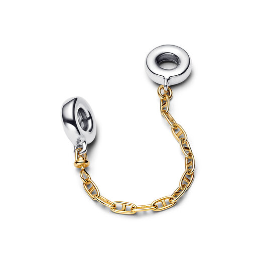 Pandora PANDORA 763904C00 Sterling sliver and 14k gold-plated safety chain