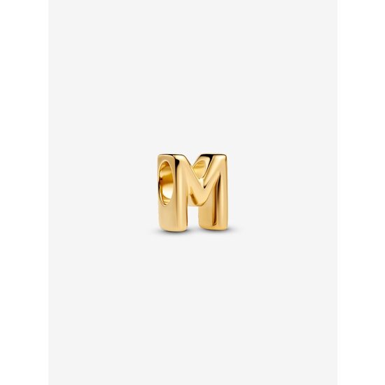 Pandora PANDORA SHINE 763959C00 14k gold-plated Letter M