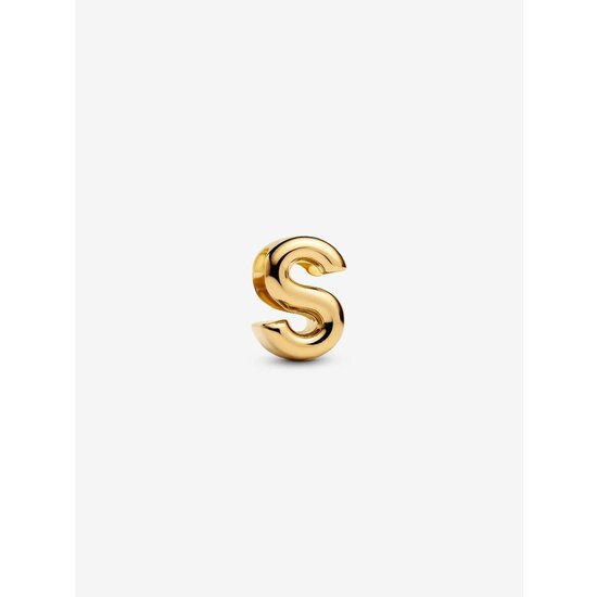 Pandora PANDORA SHINE 763965C00 14k gold-plated Letter S