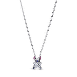 PANDORA 393743C0145 Disney Stitch pendant necklace