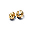 Pandora PANDORA SHINE 263874C00 Rippled 14k gold-plated hoop earrings
