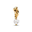 Pandora PANDORA SHINE 763462C04 14k Gold-plated dangle with clear zirconia, april
