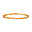 Sparkling Jewels Sparkling Jewels SBG-GEM38-ADD-4MM armband Citrine Quartz Saturn small - Gold - 4 mm