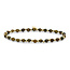 Sparkling Jewels Sparkling Jewels SBG-GEM09-3MM-MIX armband Tiger Eye Interstellar - Gold - 3 mm