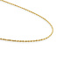 Sparkling Jewels Sparkling Jewels SN-RPG-060 collier Rope chain gold plated silver - 60 cm